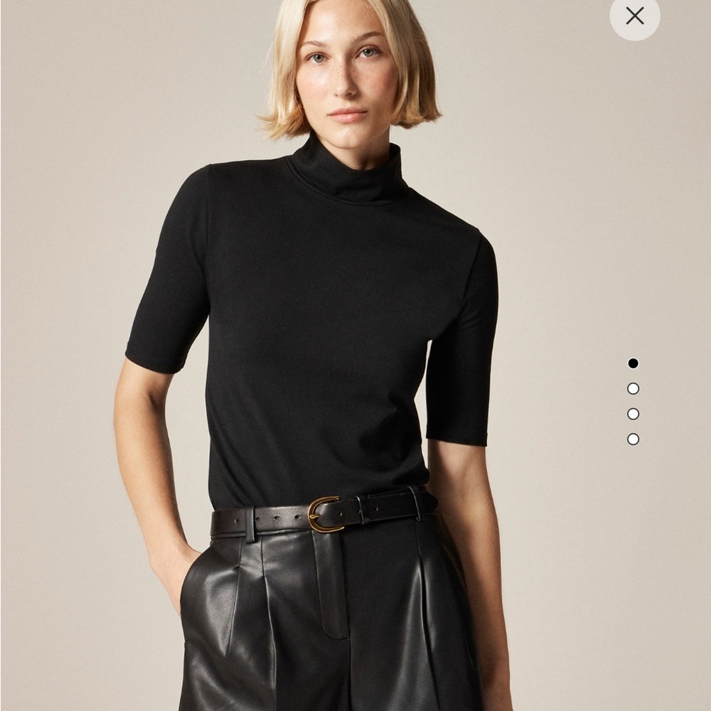 J Crew Mockneck T shirt